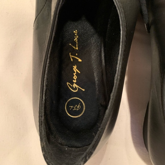 EUC, Italian leather, pointed toe, tie oxfords - Picture 6 of 13